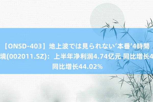 【ONSD-403】地上波では見られない‘本番’4時間 盾安环境(002011.SZ)：上半年净利润4.74亿元 同比增长44.02%